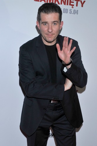 Przemysław Sadowski na premierze filmu 'Układ zamknięty'