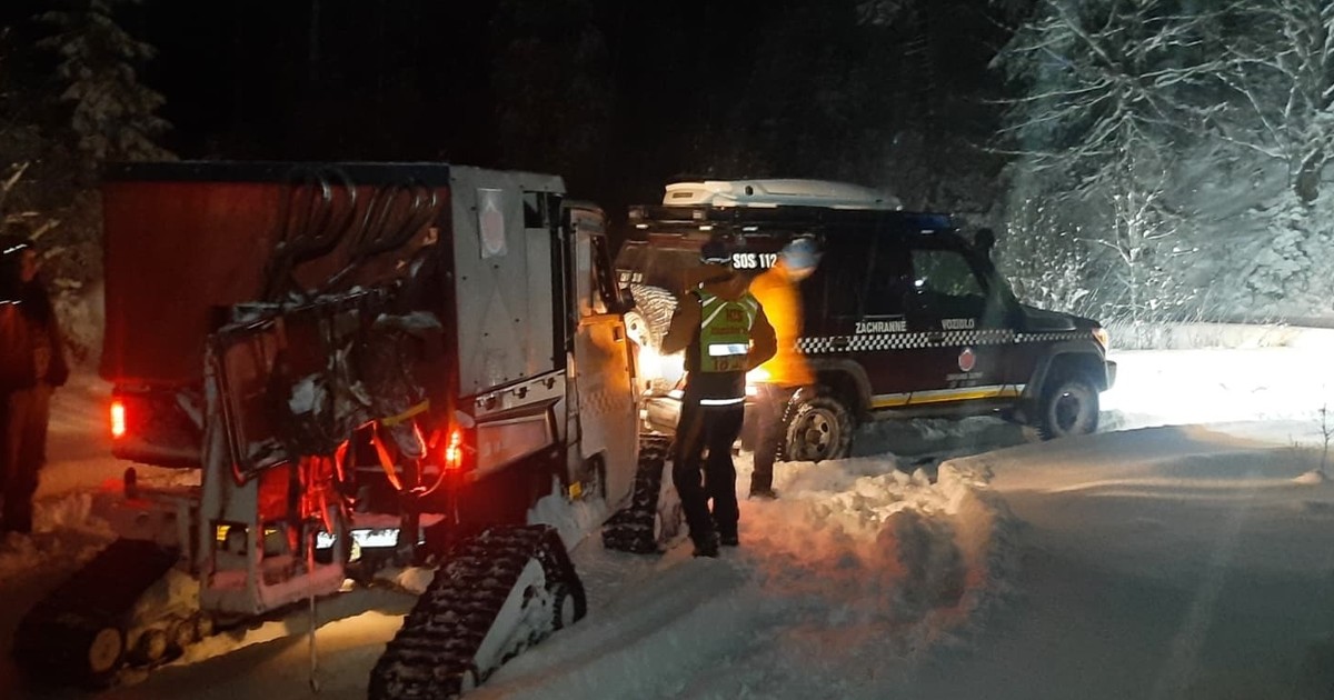 Akcja ratunkowa w sylwestra. Polka o krok od śmierci. Słowacy ruszyli na pomoc