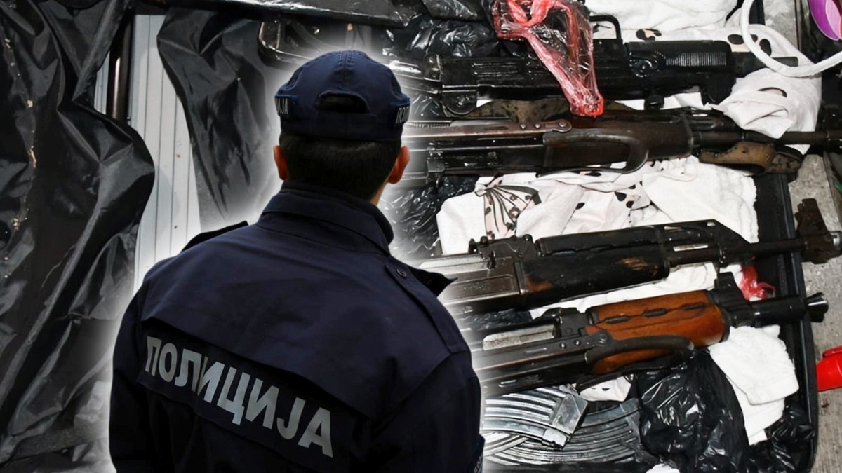 Policija garaža oružje