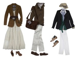 Para mieszana, świetnie ubrana!