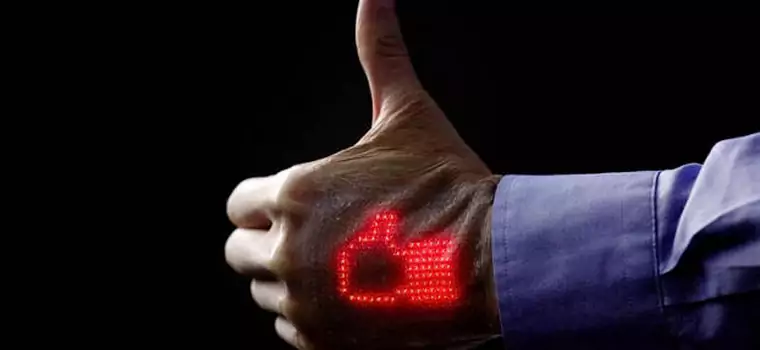 Specjaliści z Uniwersytetu w Tokio opracowali elektroniczną skórę, która wyświetla puls
