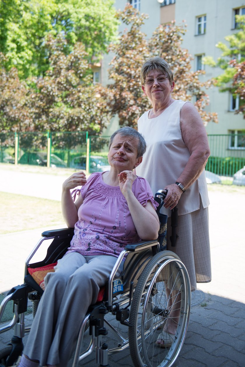 Bernadetta Rutkowska z córką Joanną