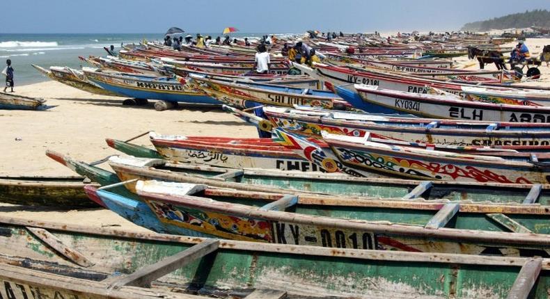 Pirogues are traditional wooden boats with a flat bottom which are often used for travelling through mangroves or between islets in delta areas