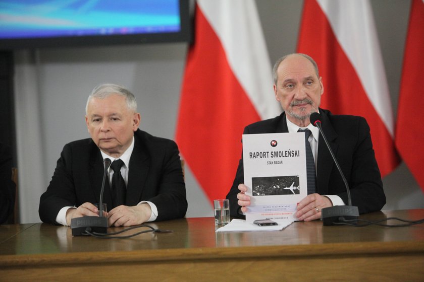 Antoni Macierewicz i Jarosław Kaczyński