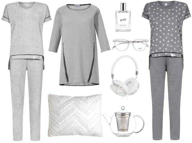 Piżamki i inne ubrania 'na po domu'