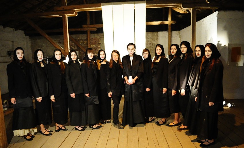 Dragana Ognjenović sa modelima