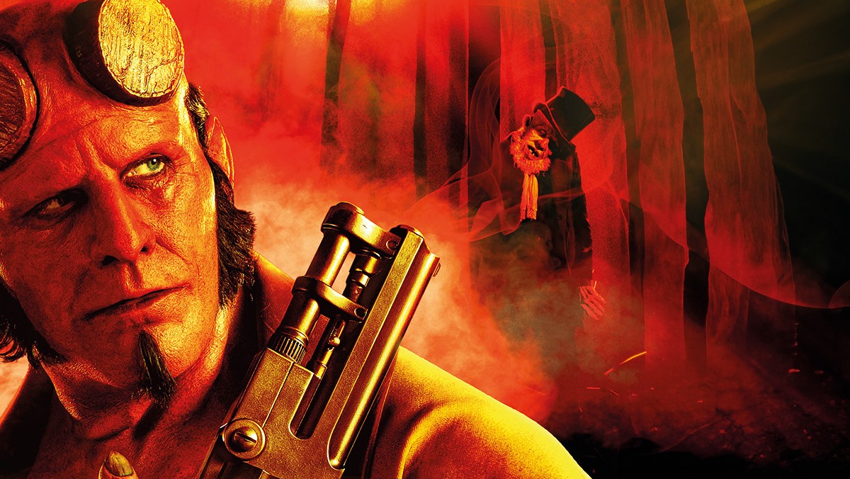 Jack Kesy jako Hellboy w filmie "Hellboy: Wzgórza nawiedzonych"