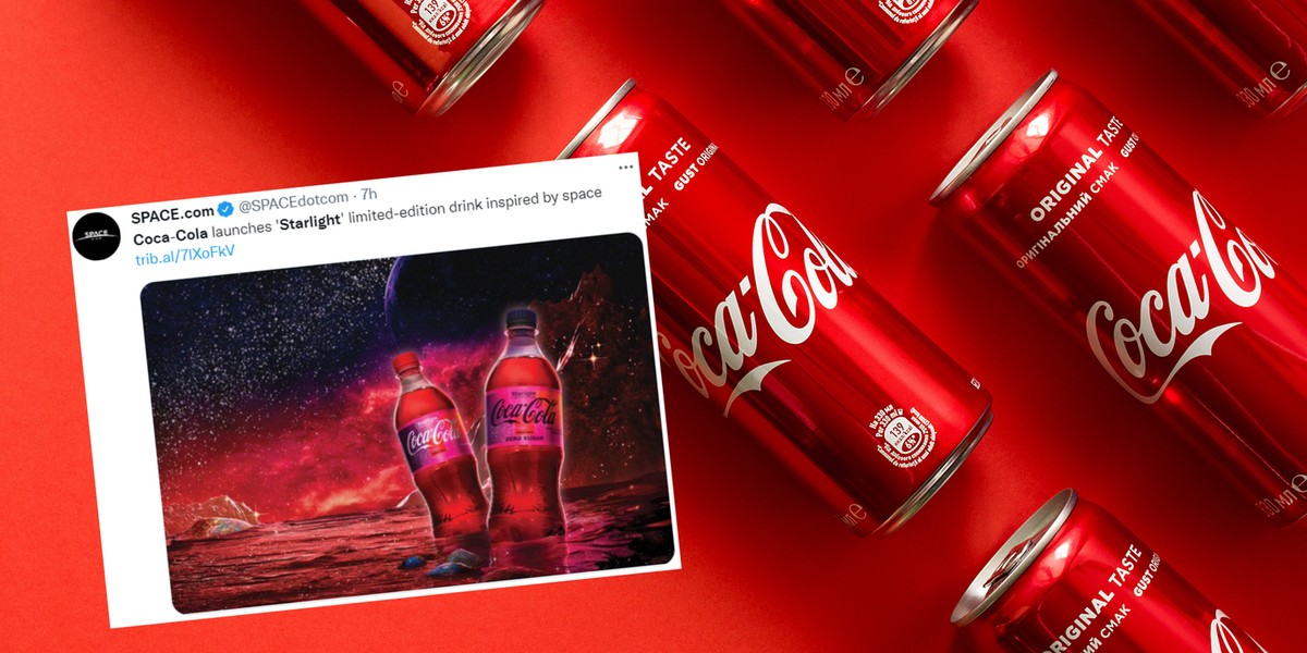 Nowy smak Coca-Coli "Starlight"