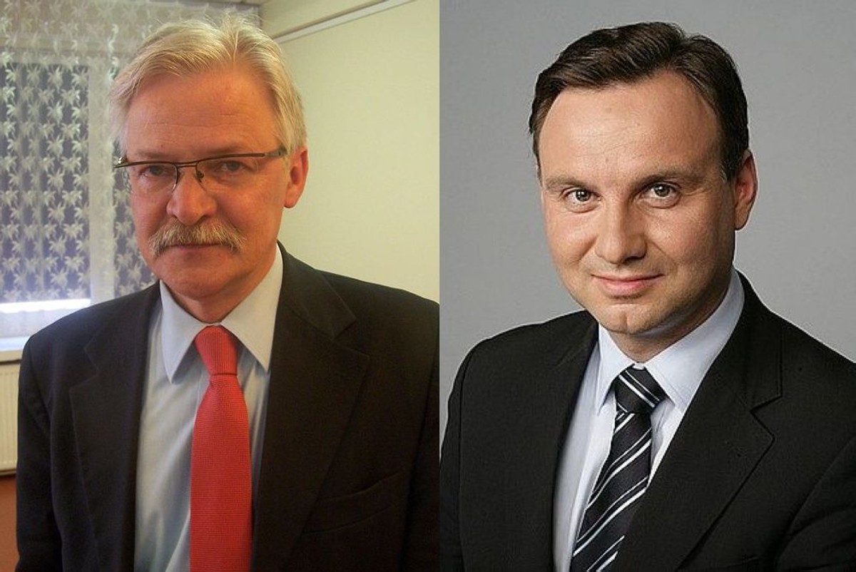 Tadeusz Zwiefka i Andrzej Duda