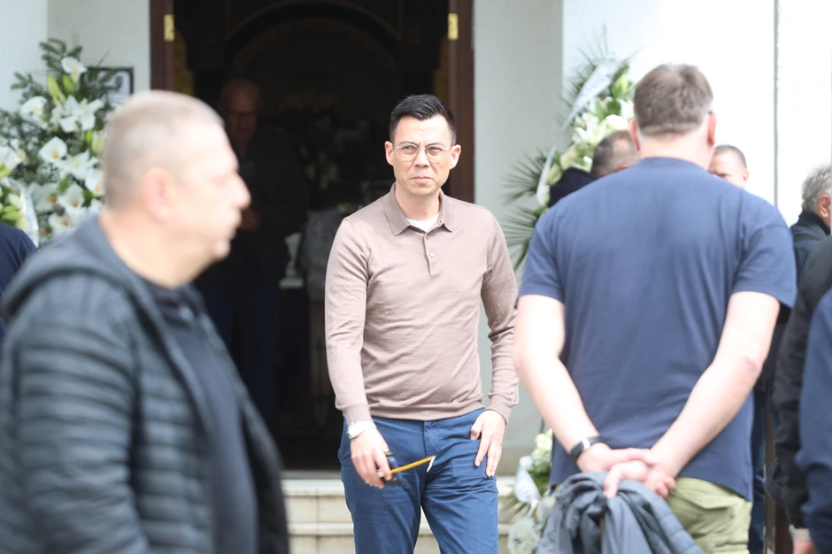 Sahrana Saše Katančića Novo Groblje