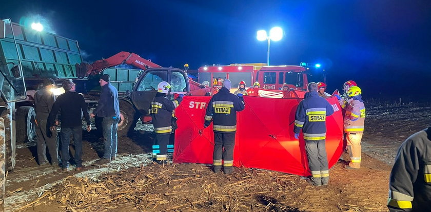 Rolnik rozwoził obornik na polu. Tragedia podczas prac polowych