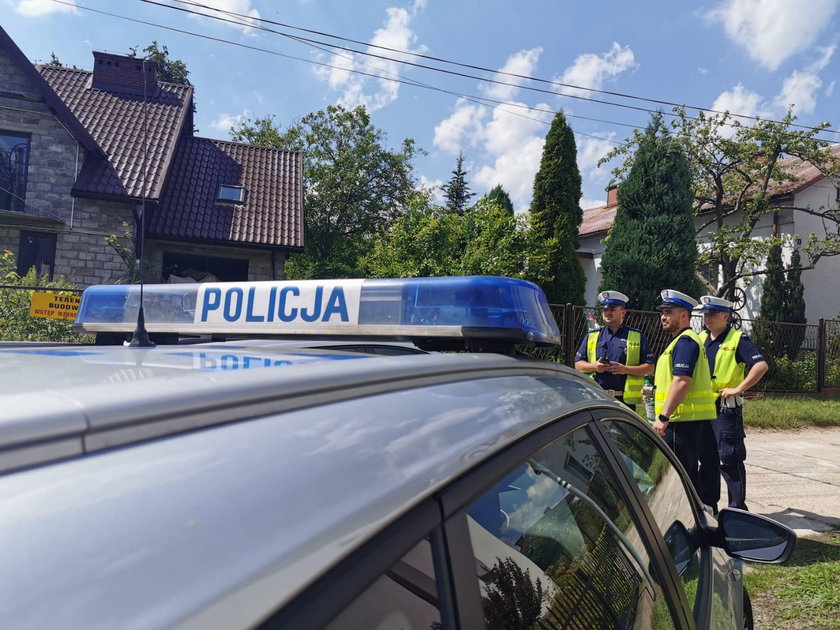 Policjanci i antyterroryści szukają pumy w lasach Ogrodzieńca!
