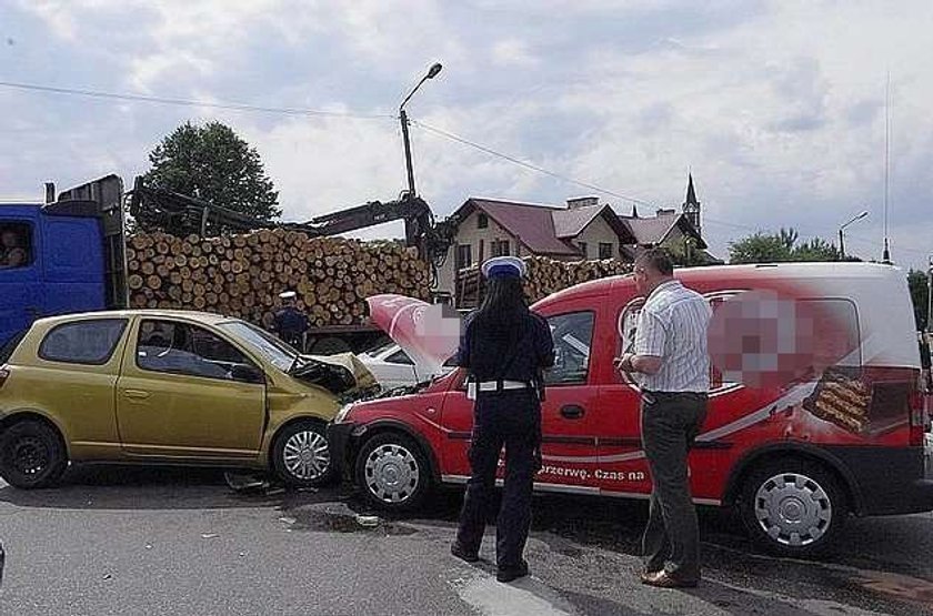 Ale się zderzyli! FOTO