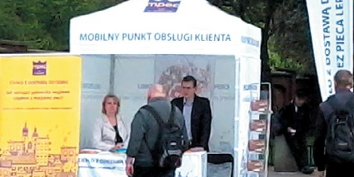 Mobilny punkt obsługi klienta