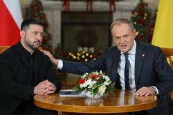 Tusk do Zełenskiego: Jesteś bohaterem nie tylko Ukrainy, ale też dla Polski