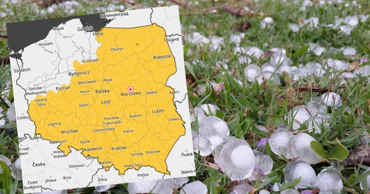 Pogoda Burze Z Gradem Niemal W Calej Polsce Imgw Wydalo Ostrzezenia Wiadomosci
