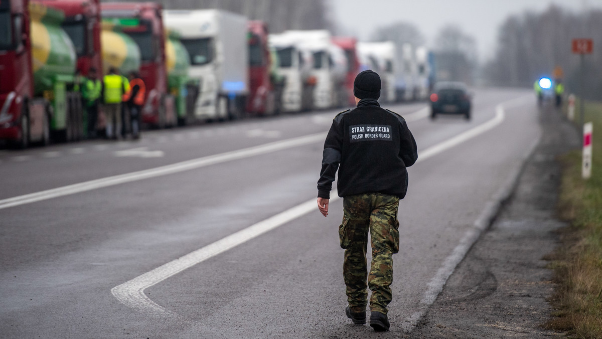 Tak Ukraińcy patrzą na blokadę granicy. Minister o kulisach negocjacji