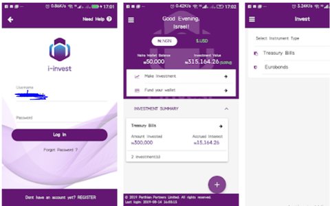 Investment apps in Nigeria i-invest