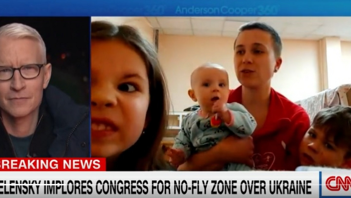 Wywiad dla CNN. Trójka dzieci z Ukrainy przykuła uwagę