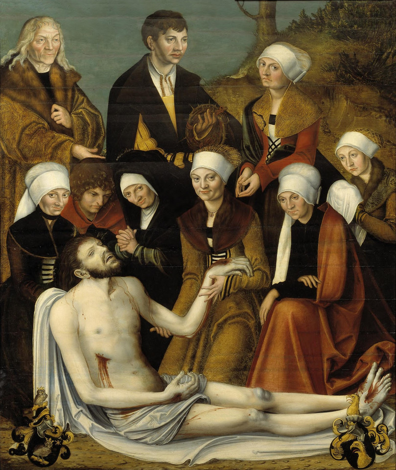 "Opłakiwanie Chrystusa" (obraz z warsztatu Lucasa Cranacha starszego)