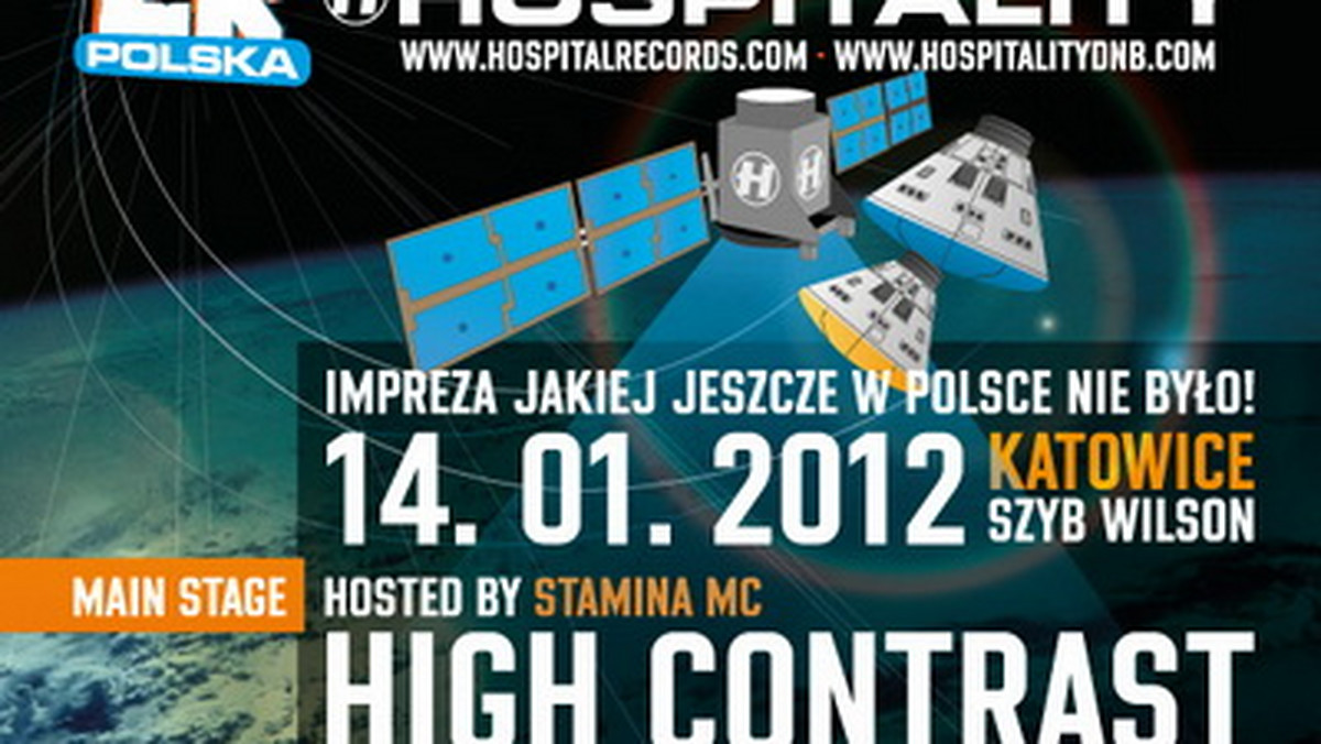 Z okazji 15-tych urodzin wytwórni Hospitality Records, 14.01 w Katowicach odbędzie się pierwsza polska edycja imprezy Let it Roll. Wystąpią m.in. High Contrast, Netsky, Joker i Hatcha.