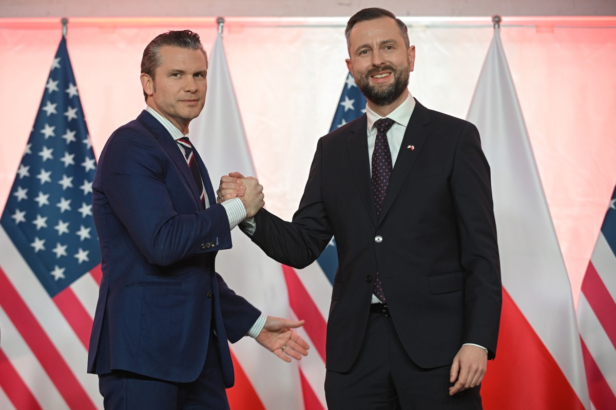 Pete Hegseth i Władysław Kosiniak-Kamysz