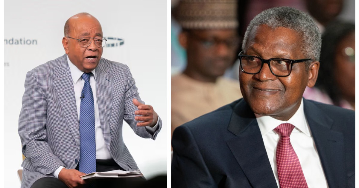 Billionaire Mo Ibrahim praises “my friend” Aliko Dangote’s $20 billion refinery as Nigerian tycoon eyes East Africa expansion