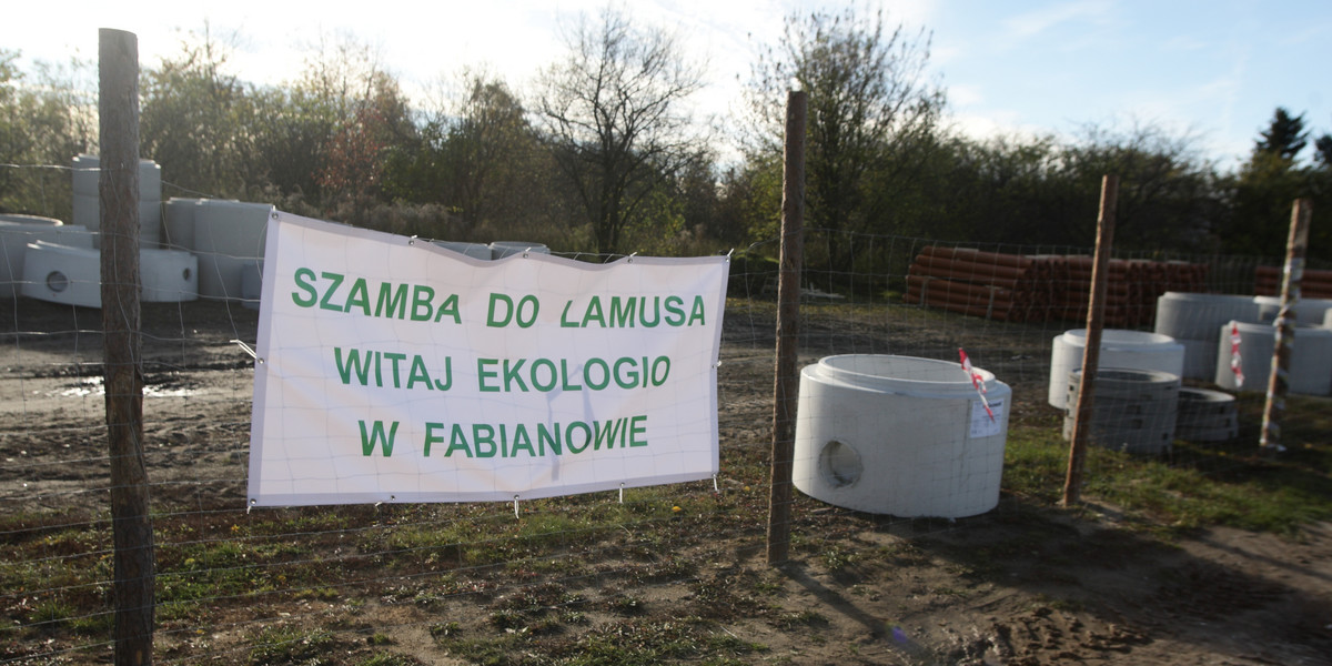 Powstaje kanalizacja na Fabianowie w Poznaniu.