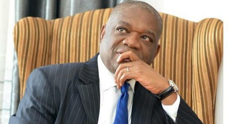 Former Governor of Abia, Orji Kalu  has been sentenced to 12 years jail term for fraud and money laundering. [happenings]