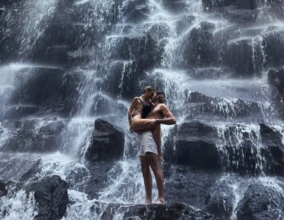 Maja Šuput sa dečkom 