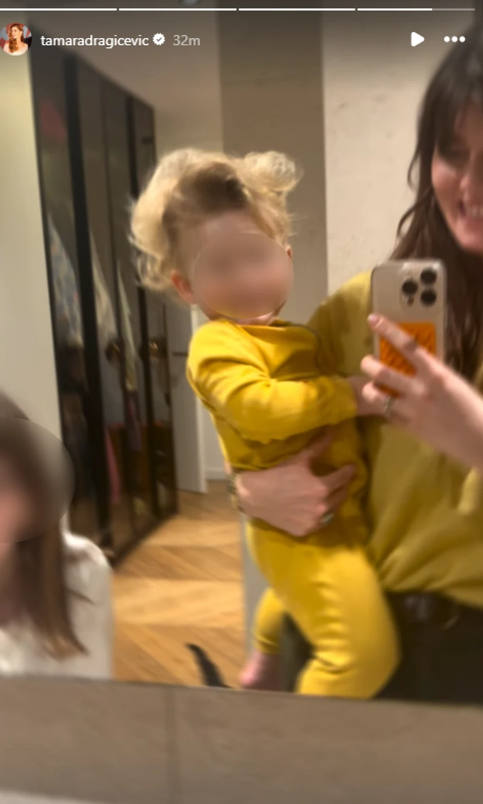 Tamara Dragičević sa sinom