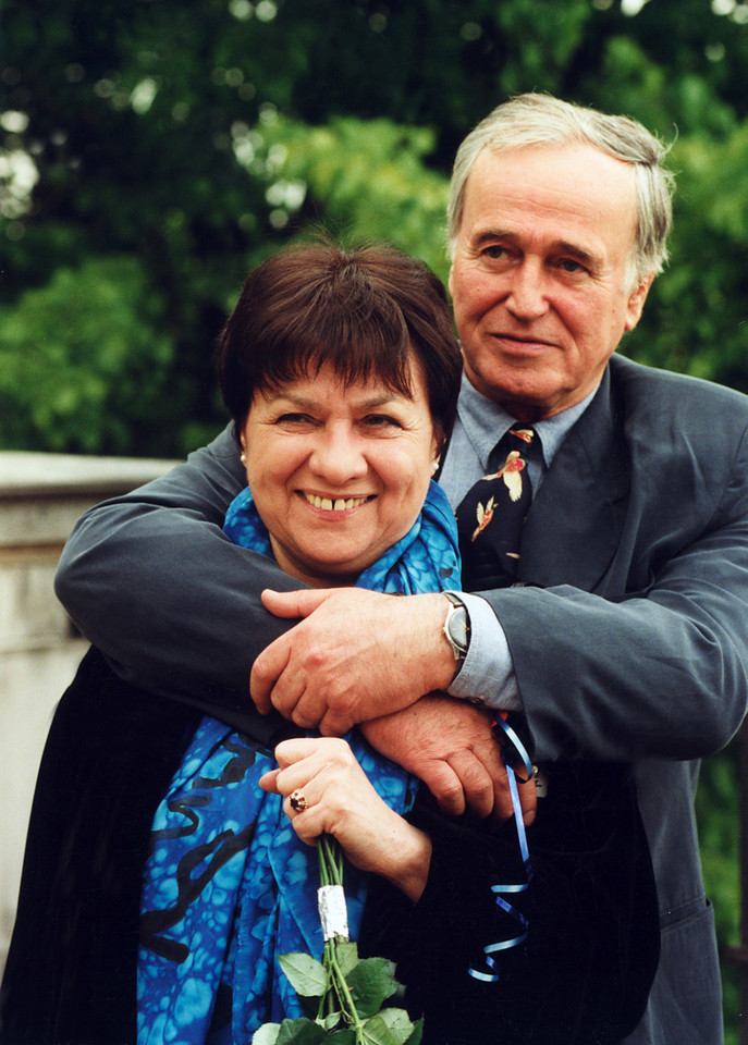 Marta Meszaros i Jan Nowicki
