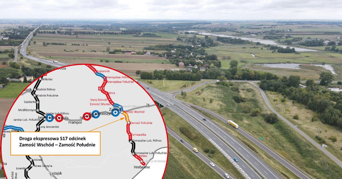 Trasa ekspresowa na Ukrainę. Tak wygląda budowa S17 [WIDEO]