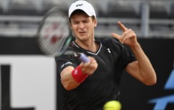 Turniej ATP w Rzymie: Hurkacz przegrał cztery gemy z rzędu i odpadł