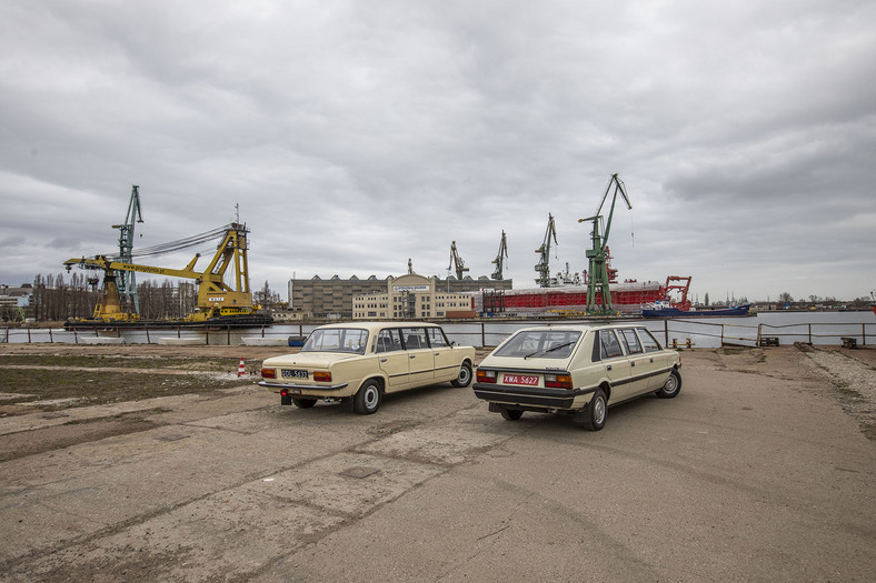 Polski Fiat 125p i FSO Polonez w wersji Long - przedłużane auta z FSO