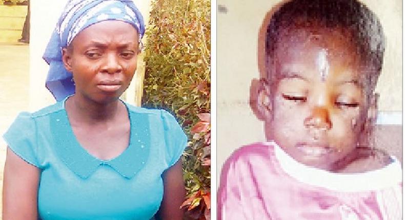 The suspect, Mary Michael and the abused Precious