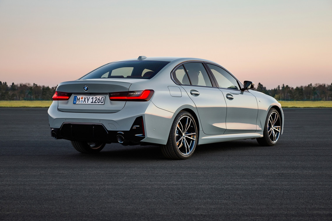BMW serii 3 po faceliftingu w 2022 r.
