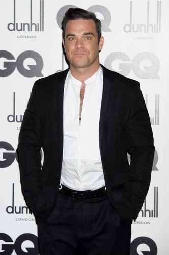 Robbie Williams na gali GQ Men of the Year Awards