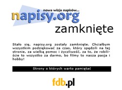 Strona napisy.org wróci do sieci?