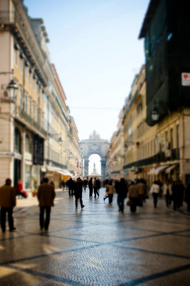 Portugalia, Lizbona - Baixa