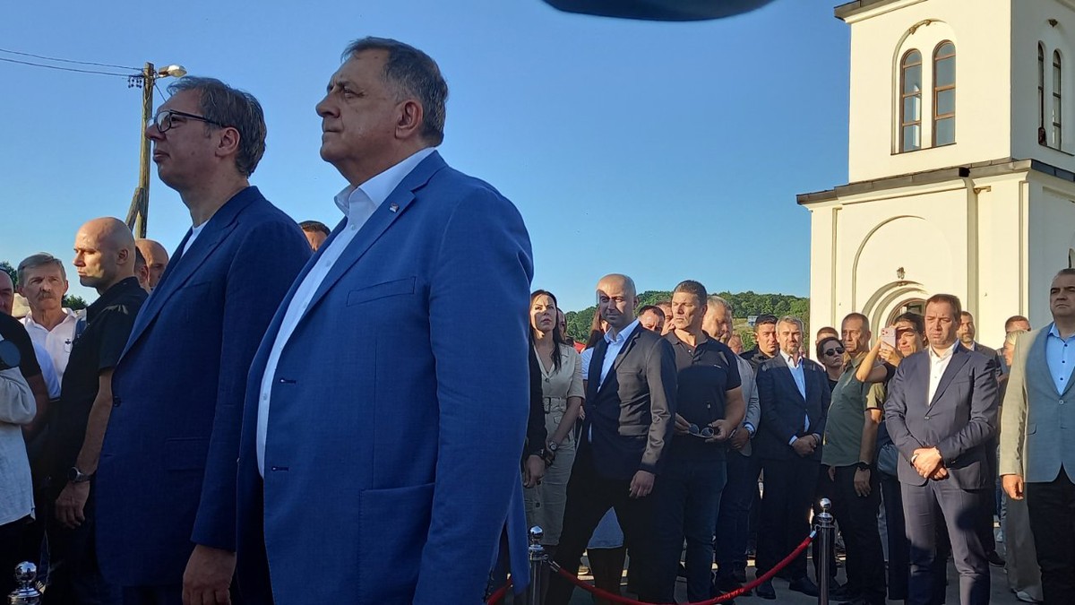 Vučić i Dodik u Sitnici kod Ribnika