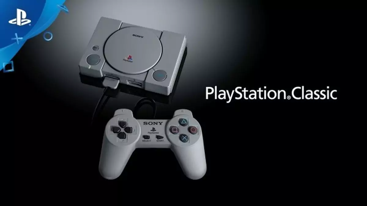 Sony zapowiada "nową" konsolę. Oto PlayStation Classic