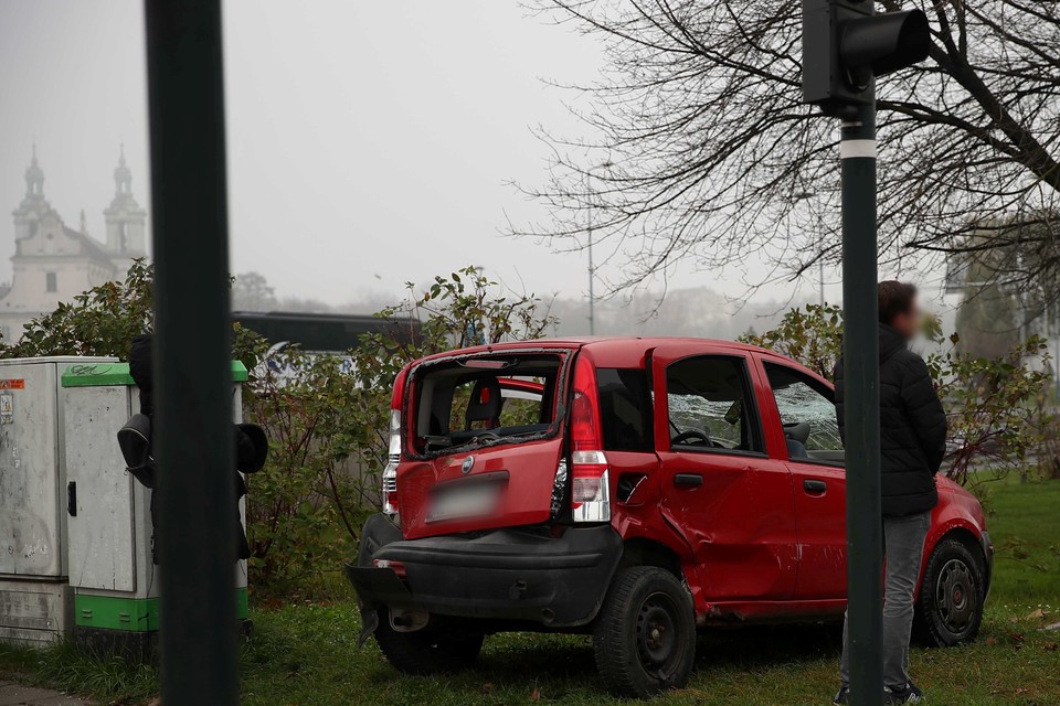 Wypadek na rondzie Grunwaldzkim