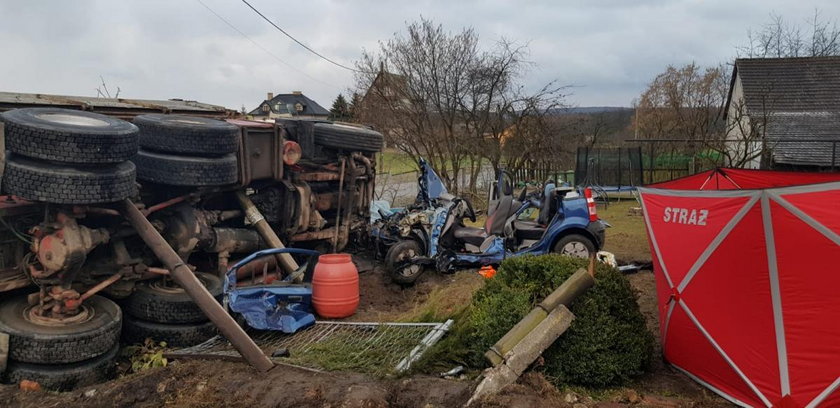 Makabryczny wypadek w Małopolsce