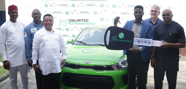 Car winner emerges in ongoing Globacom Joy Unlimited Extravaganza promo |  Pulse Nigeria