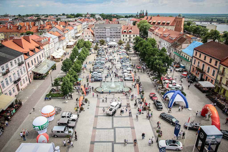 Zlot Mercedesem po Wiśle