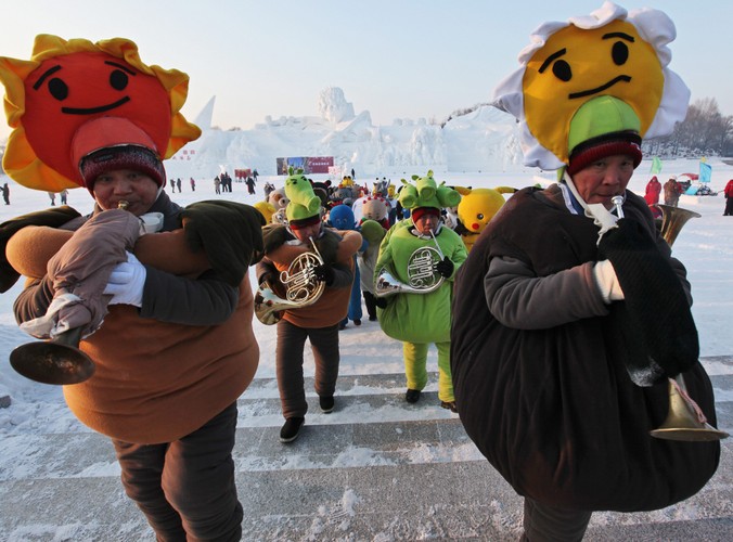 Międzynarodowy Festiwal Rzeźby Lodowej i Śniegu w Harbin