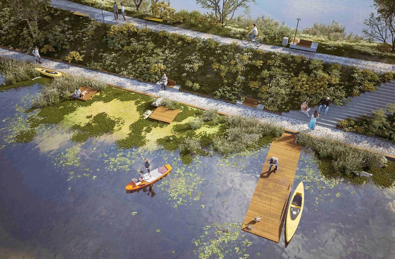 Wizualizacja zagospodarowania działki