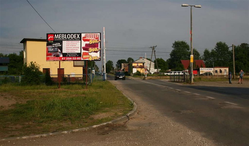 Pan wyrzucił mnie przy torach