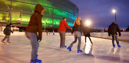 Lodowisko przy Stadionie Wrocław już czynne